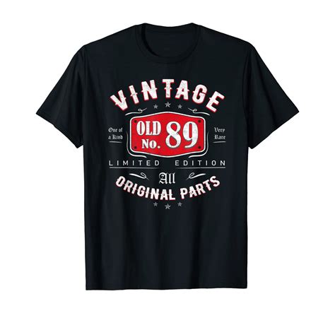 89 years old classic 1931 vintage 89th birthday t shirt