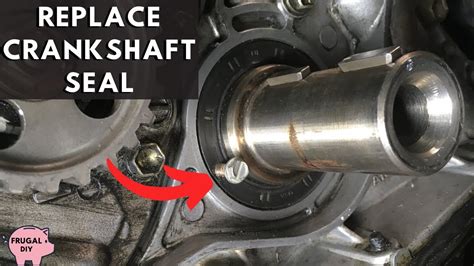 Remove And Replace Crankshaft Seal Youtube