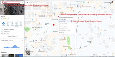 Google Haritalarda Koordinat Bulmak Thaki Ajans