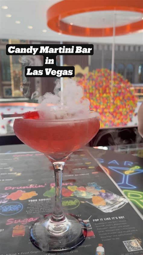 Candy Martini Bar In Las Vegas