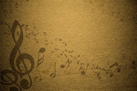 Crediting isn't required, but linking back is greatly appreciated and allows music authors to gain exposure. Yellow Vintage Music Notes Background - PhotoHDX