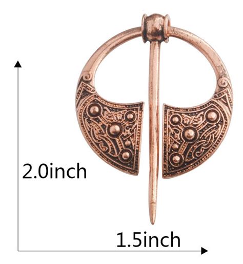Celtic Viking Scottish Irish Cloak Pin Or Brooch For Etsy