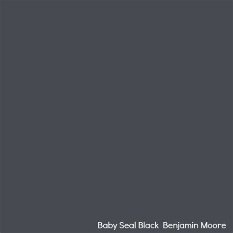 Baby Seal Black Benjamin Moore Sherwin Williams Paint Colors Urbane