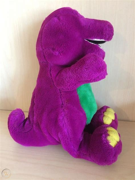 Barney The Dinosaur 1992 Plush Stuffed Animal Toy Vintage 13 Inch Clean