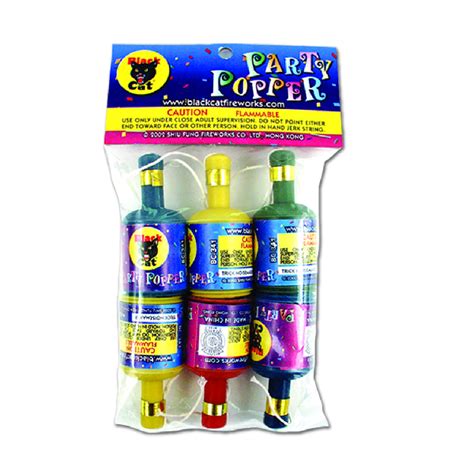 Champagne Party Poppers Black Market Fireworks Wholesale Website