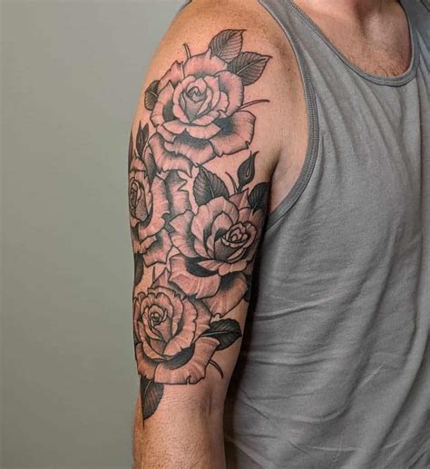 Flower Half Sleeve Tattoos Male Best Flower Site