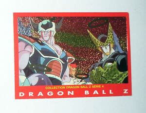 Collection complete des shitajikis animetopia dbz et dbgt de 1989 à 1997. RARE CARTE DRAGON BALL Z SERIE 4 1989 KING COLD FREEZA Dr GERO CELL RECOOM N° 10 | eBay