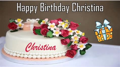 Happy Birthday Christina Image Wishes Youtube