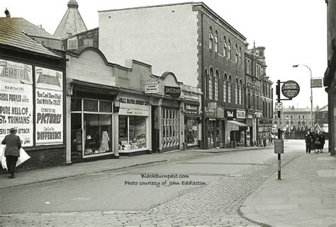 Blackburn Past Town Hall Street From Northgate 1963