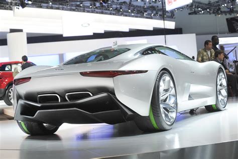 Supercar Jaguars C X75 Electric Concept