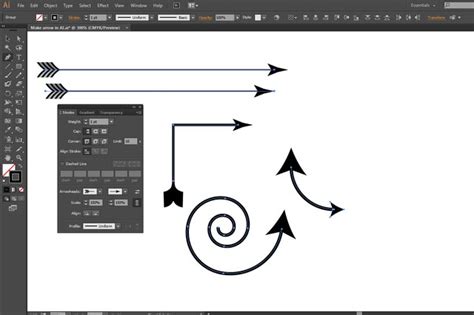 How To Make An Arrow In Illustrator