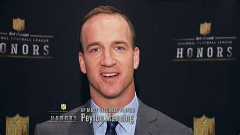 Nfl Honors Peyton Manning Wins Mvp