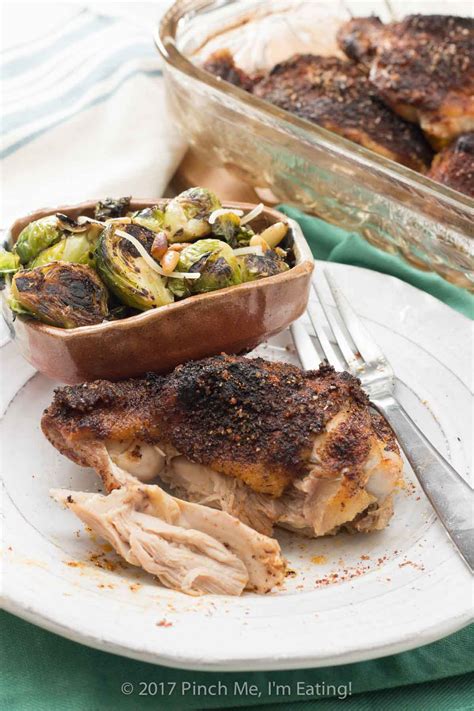 How long should you bake chicken thighs? Sweet and Spicy Crispy Baked Chicken Thighs | Recipe | Crispy baked chicken thighs, Chicken ...