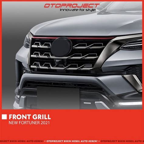 Jual Front Grill Grille Depan New Fortuner Facelift Trd Otoproject