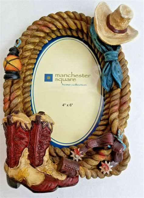 Picture Frame Photo Display Western Cowboy Country Manchester Square