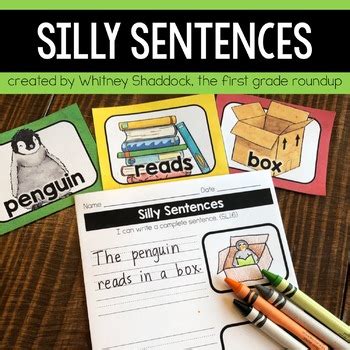 Writing Complete Sentences Game by The First Grade Roundup by Whitney