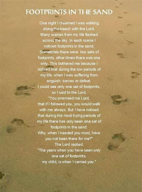 Footprints In The Sand Lds☮ Pinterest Grandmothers Hallways And