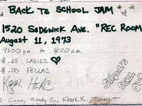 Today In Hip Hop History Kool Hercs Party At 1520 Sedgwick Avenue 45