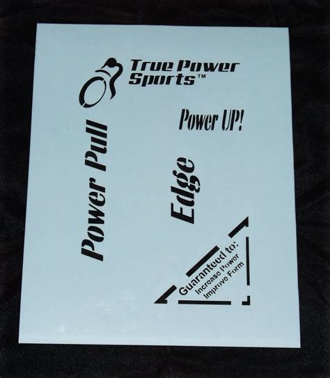 Hand Crafted Mylar Stencil Of Business Logo Laser Cut By Frontiernow