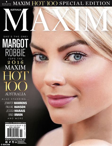 Margot Robbie Tops Maxims Hot 100 List Of The Most Beautiful Women In
