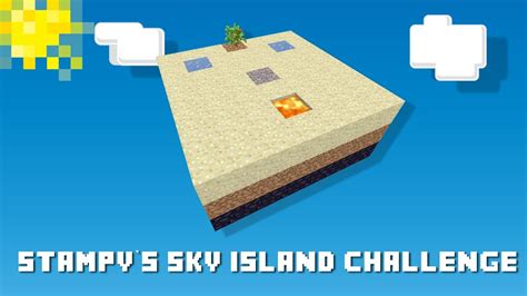 Minecraft Stampys Sky Island Challenge Youtube
