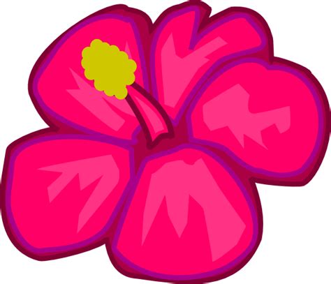 Hawaiian Flower Hawaiian Clipart 6 Hawaii Flower Hibiscus Wikiclipart
