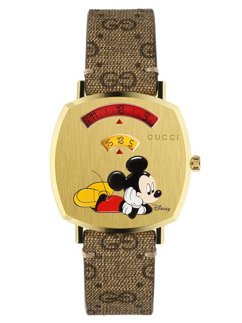 Mickey Mouse Features On The Dial Of New Gucci Grip Watches
