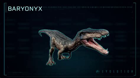 Baryonyx Jurassic World Evolution Species Profile Youtube
