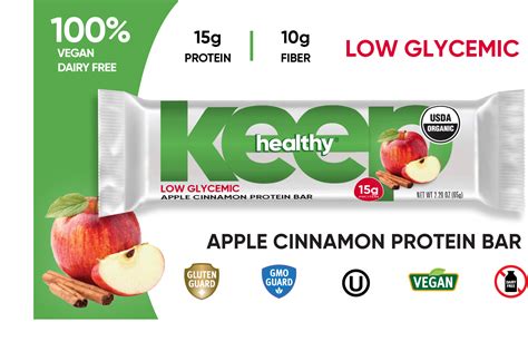 Keep Healthy Low Glycemic Variety Pack 15 Individually Wrapped Bar S