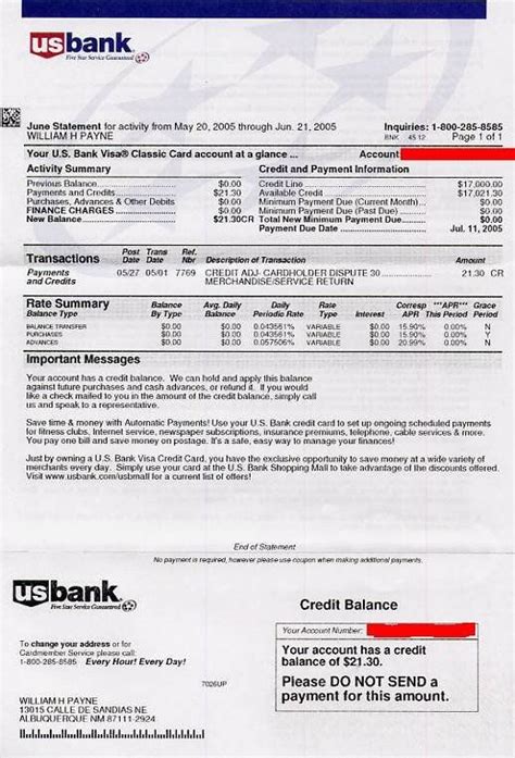 Us bank business cash rewards world elite mastercard vs chase ink business cash. 28 Us Bank Statement Template in 2020 | Statement template