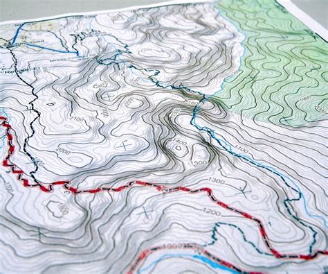 It shows elevation trends across the state. How to Create Your Own Topographic Map : 17 Steps (with ...