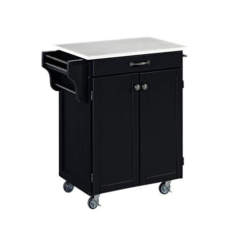 Cheap kitchen islands & trolleys, buy quality furniture directly from china suppliers:modern rolling kitchen cart island with this portable wood kitchen trolley cart is ideal for adding extra counter space to your kitchen. HOMESTYLES Cuisine Cart Black Kitchen Cart With Quartz Top ...