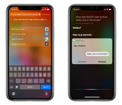 The assistant uses voice queries, gesture based control. Siri vragen stellen door te typen op iPhone, iPad en Mac