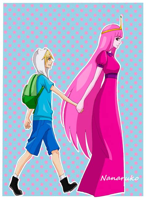 Finn And Princess Bubblegum Adventure Time By Nanaruko On Deviantart