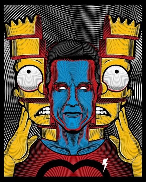 “bootleg Bart” Awesome Mashups Between The Simpsons And Pop Culture