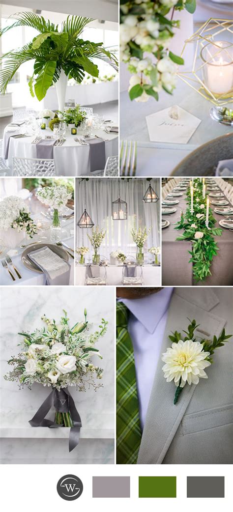 Top 10 Perfect Grey Wedding Color Combination Ideas For 2017 Trends