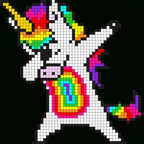 L'impression de grand tableau excel peut très vite devenir une opération fastidieuse. Pixel Unicorn Art | Pixelbilder | Pinterest | Pixel Art ...