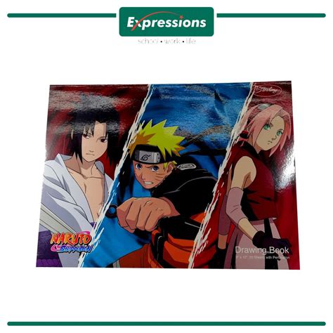Sterling Drawing Book Naruto Cover 9x12 Inches 20 Sheets Shopee