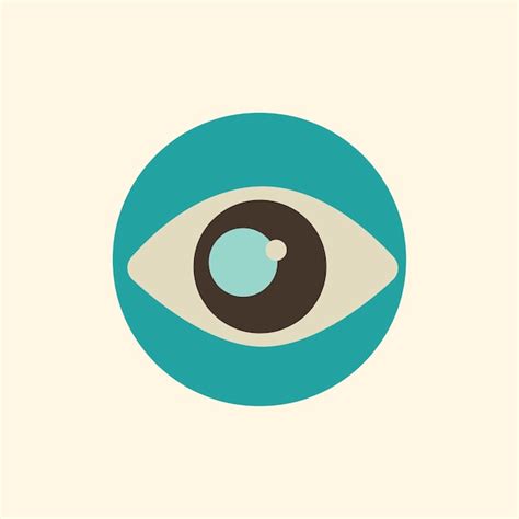 Illustration Of Eye Icon Vector Free Download
