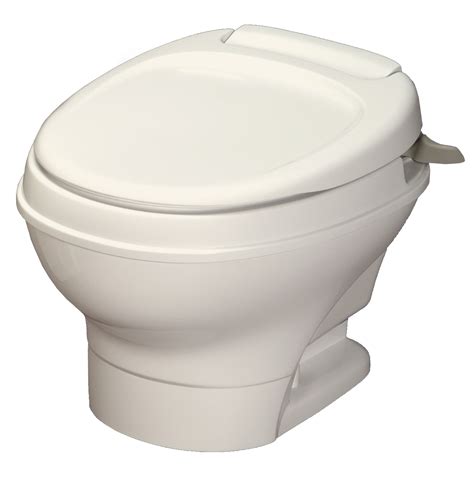 Thetford Aqua Magic V Rv Toilet Hand Flush Low Parchment 31647