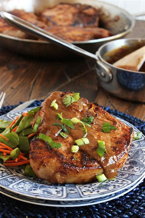 1/4 cup rice wine vinegar. Asian-Style Pan-Roasted Pork Chops - The Suburban Soapbox