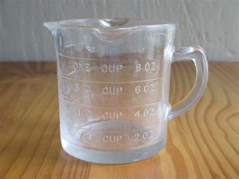 Depression Glass Measuring Cup Spout Hazel Atlas Vintage