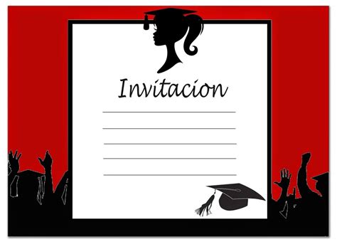 Dibujos Y Plantillas Para Imprimir Tarjetas De Graduacion Tarjetas