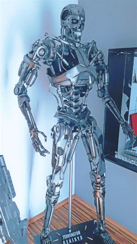 T2 Terminator T800 Genisys Model Endoskeleton 11 Lifesize Kit Etsy T