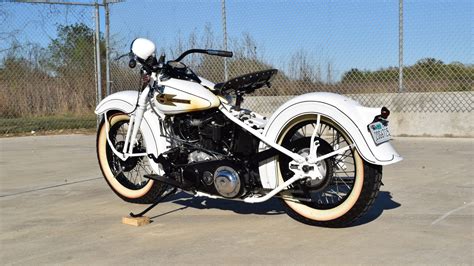 1937 Harley Davidson Knucklehead El F289 Las Vegas Motorcycle 2017