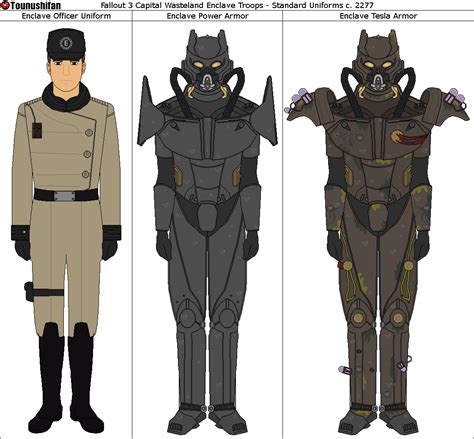 Fallout 3 Enclave Power Armorofficer Uniform By Tounushifandeviantart