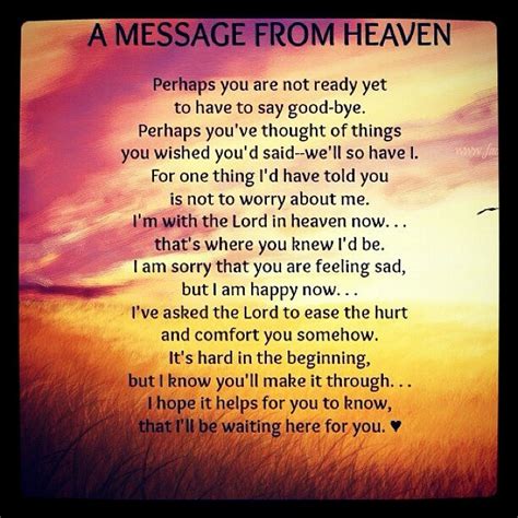 A Message From Heaven Remembering The Love~~ Pinterest