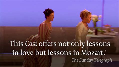 Hytner, rather awkwardly, tends to lose sight of the controlling importance of alfonso and despina. Glyndebourne's Cosi Fan Tutte - Milton Keynes Theatre ...