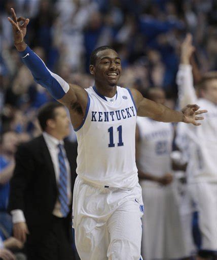 The Ncaa Stars John Walls Off Balance 3 Pointer Bails Out Wildcats