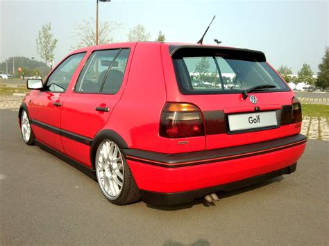 Dropped Volkswagen Golf Mk3 5 Cars One Love